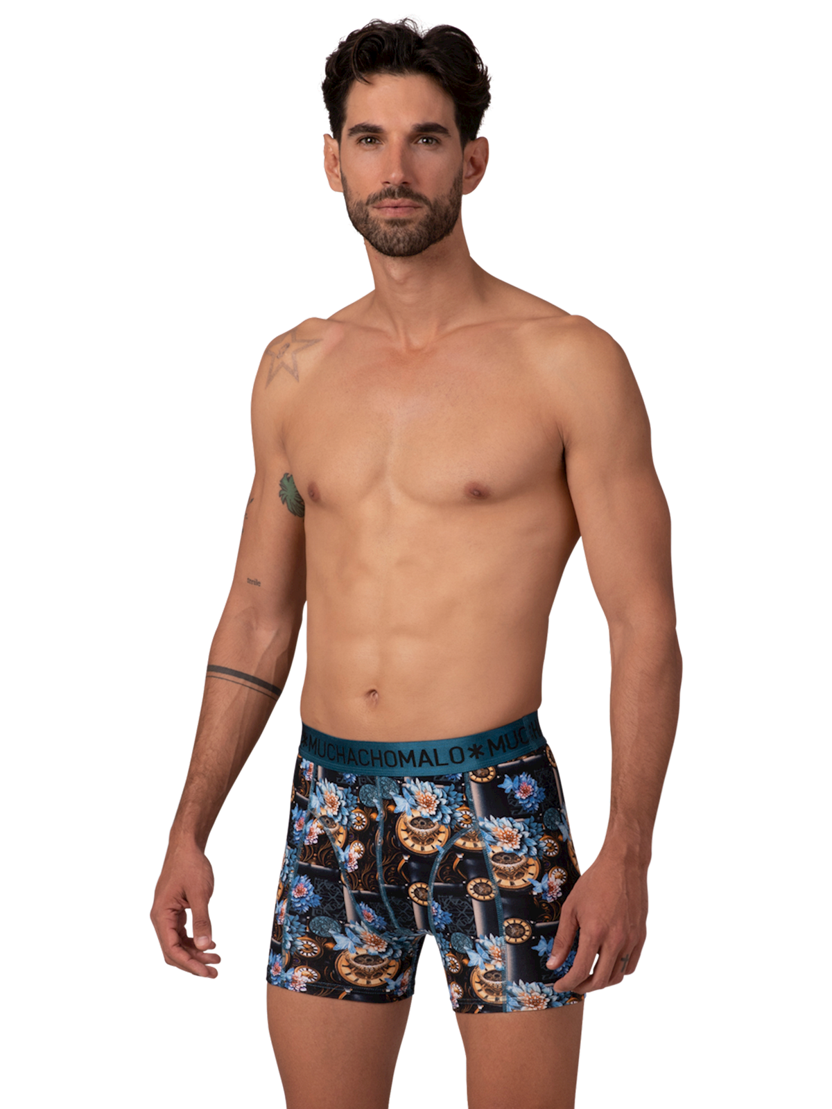 Heren 12-pack Boxershorts Print/Effen