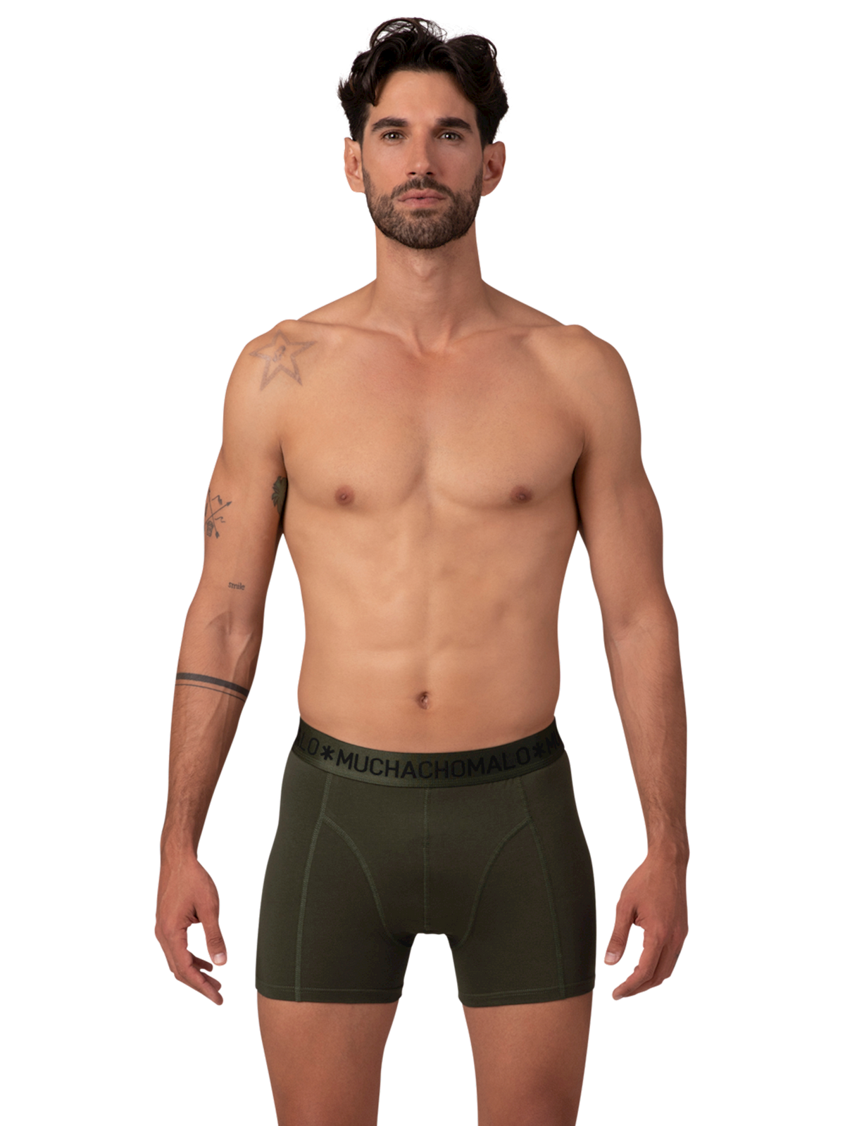 Heren 12-pack Boxershorts Print/Effen