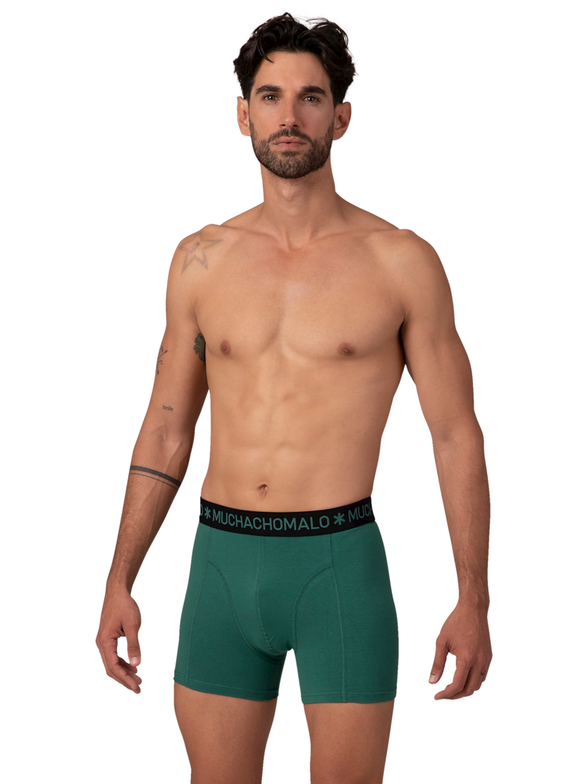 Heren 12-pack Boxershorts Print/Effen