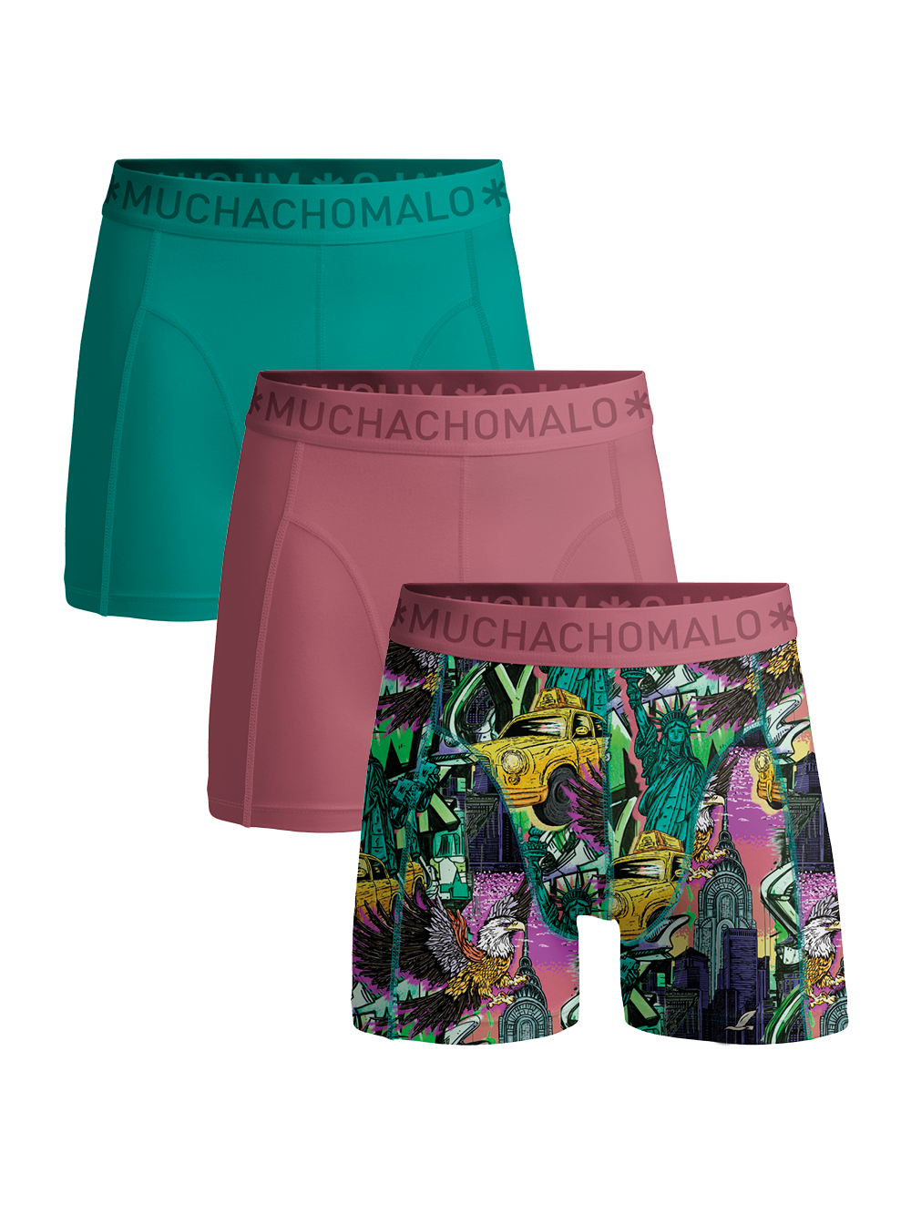 Heren 3-pack Boxershorts