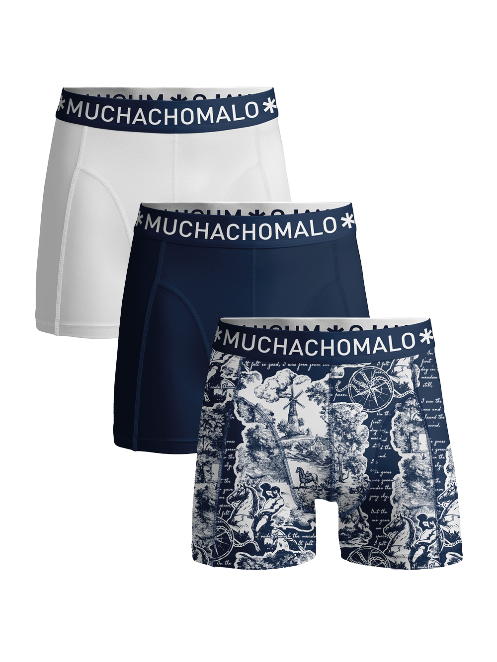Heren 3-pack Boxershorts