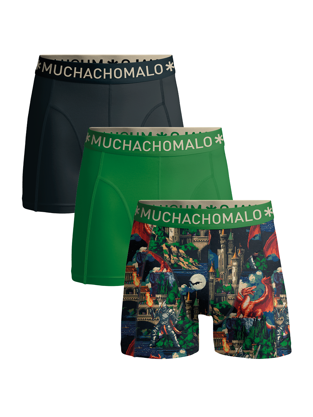 Heren 3-pack Boxershorts