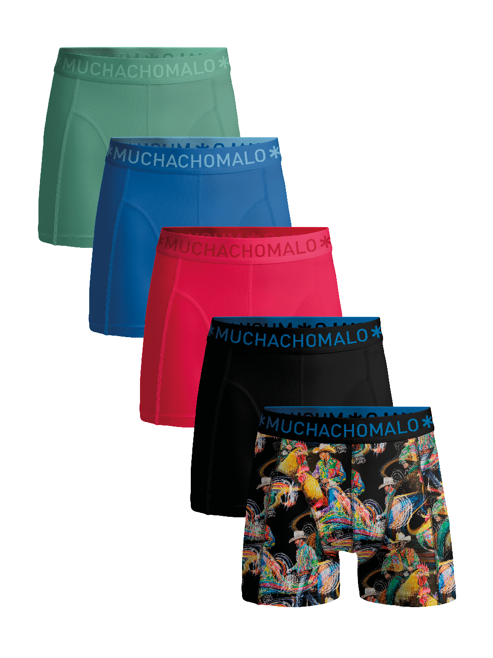 Heren 5-pack Boxershorts