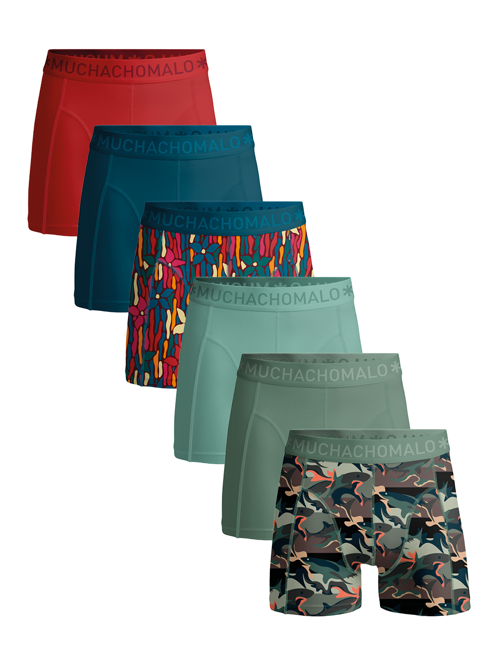 Heren 6-pack Boxershorts