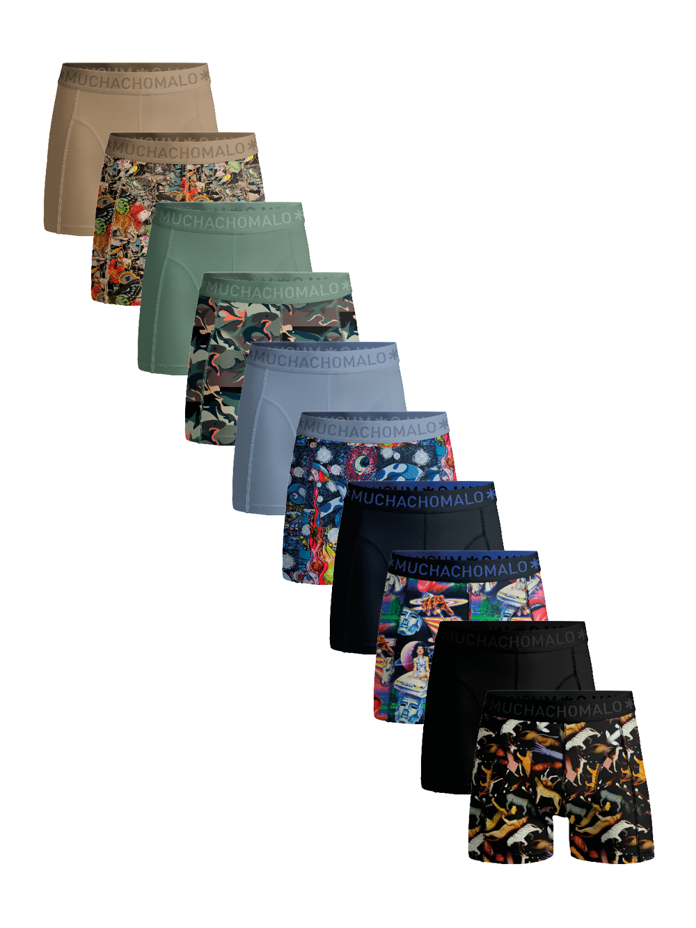 Heren 10-pack Boxershorts