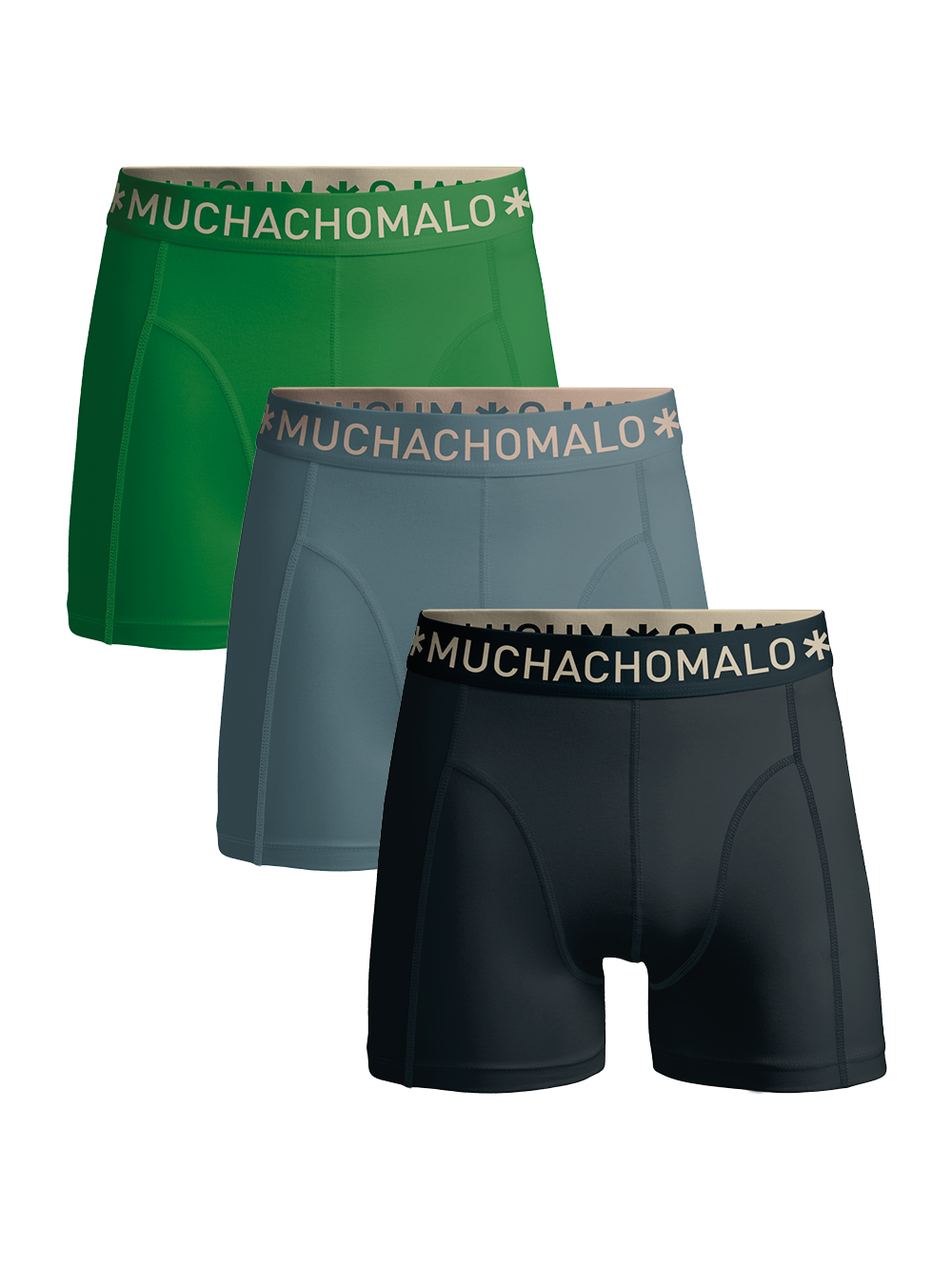 Heren 3-pack Boxershorts