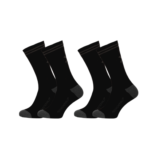 Heren 2-pack Effen Sokken Lang