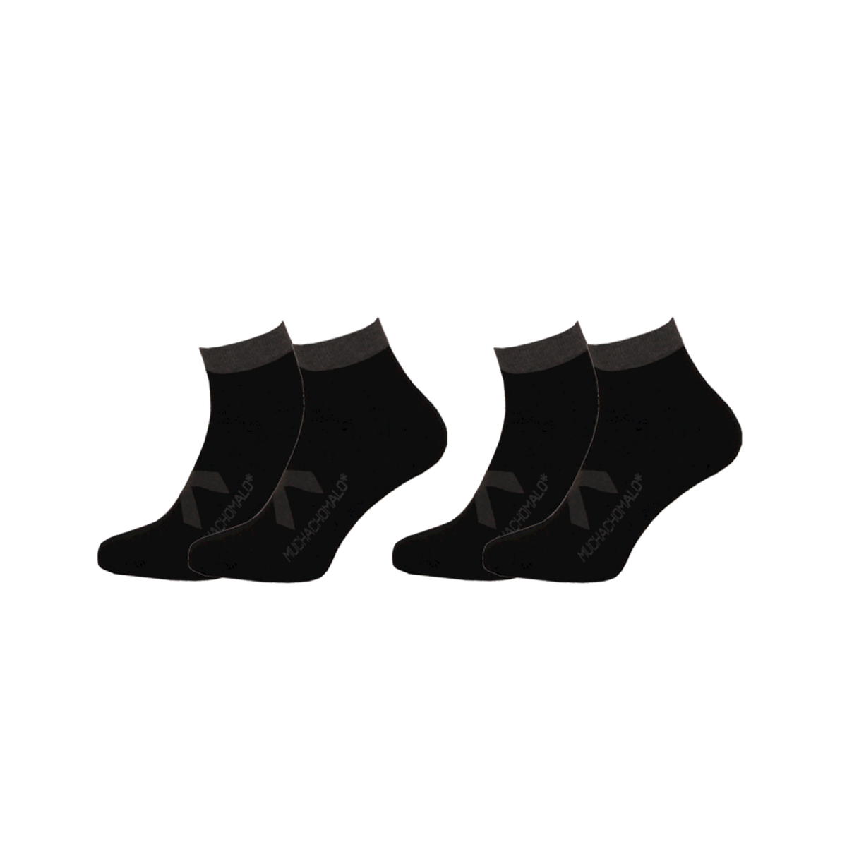 Heren 2-pack Sokken Effen