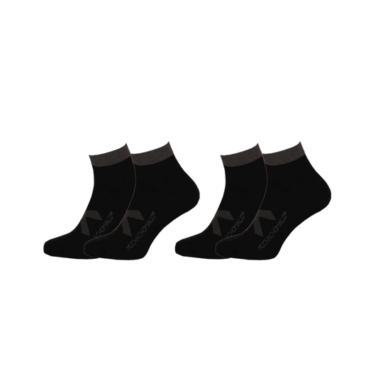Heren 2-pack Sokken Effen