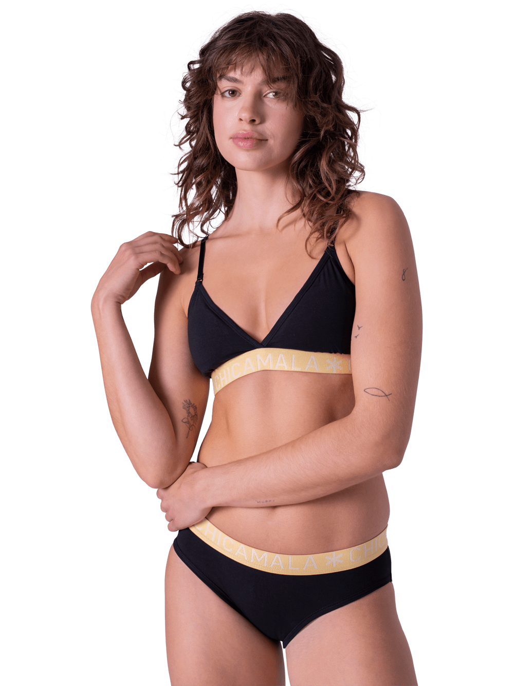 Dames 1-pack Triangle Top