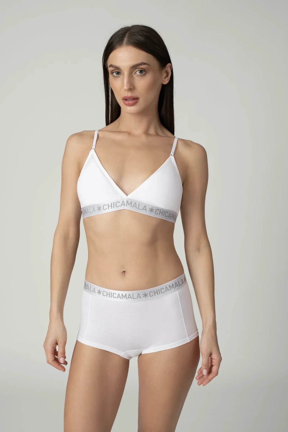 Dames 2-pack Boxershorts Effen