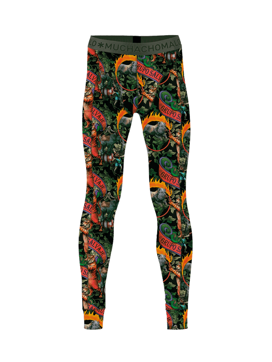 Heren 1-pack Long John Circus Animals