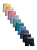 Heren 10-pack Boxershorts light cotton