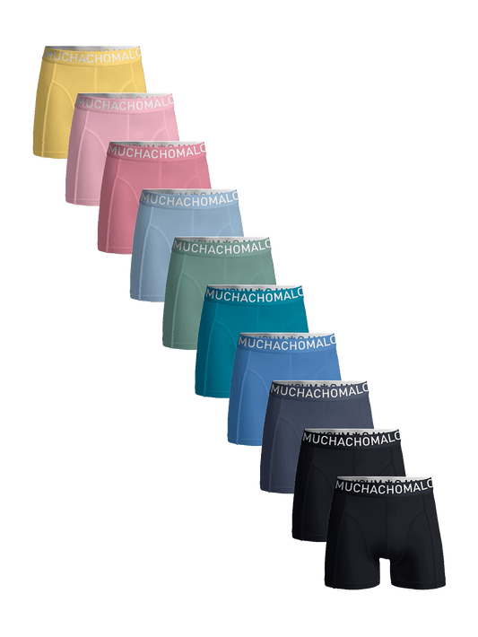 Heren 10-pack Boxershorts light cotton
