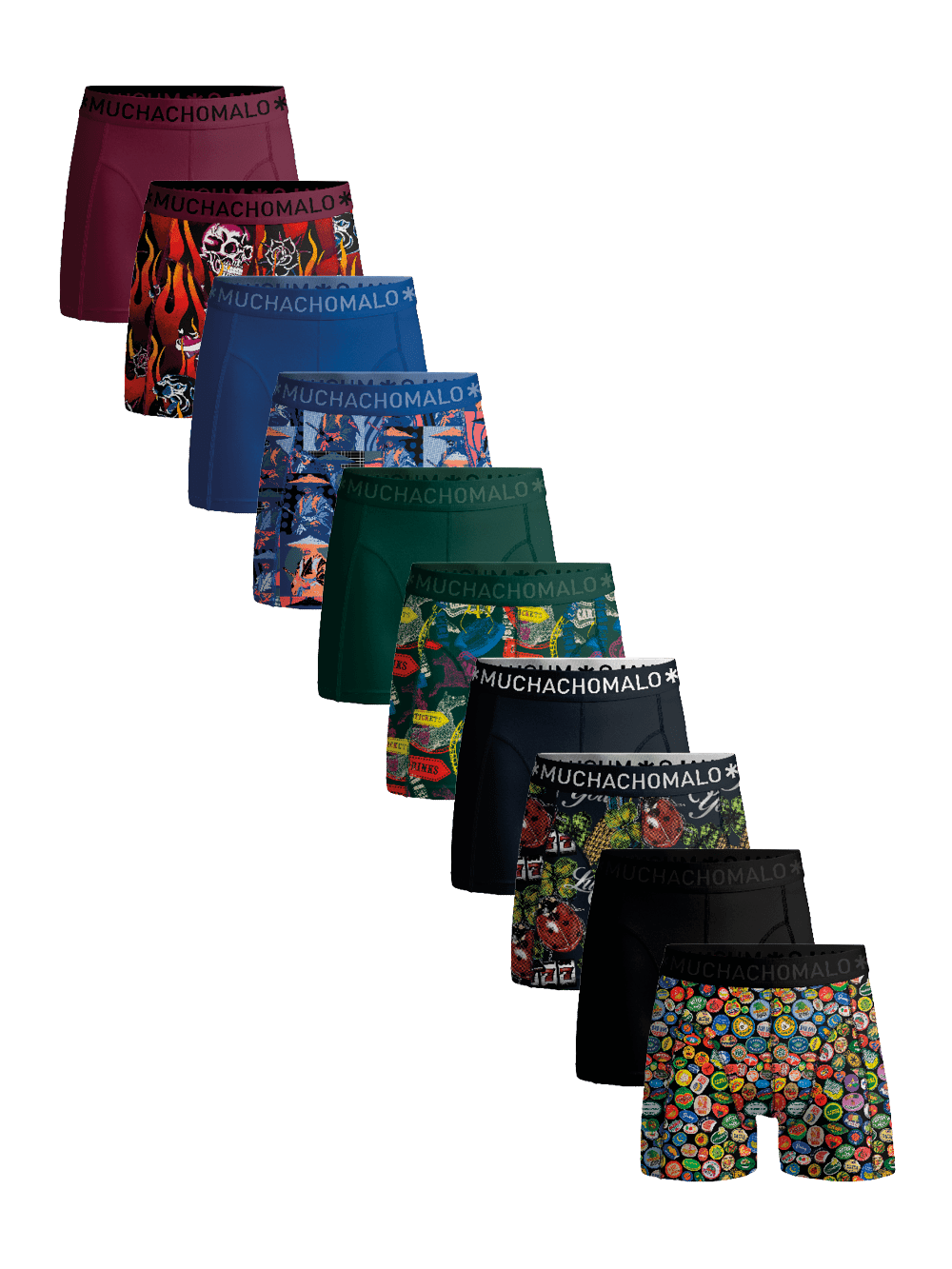 Heren 10-pack Boxershorts