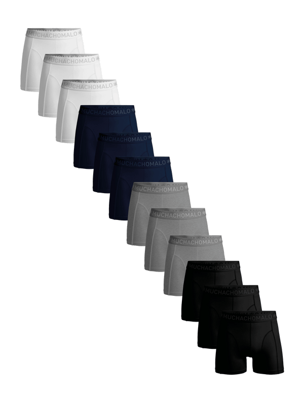 Heren 12-pack Boxershorts Effen