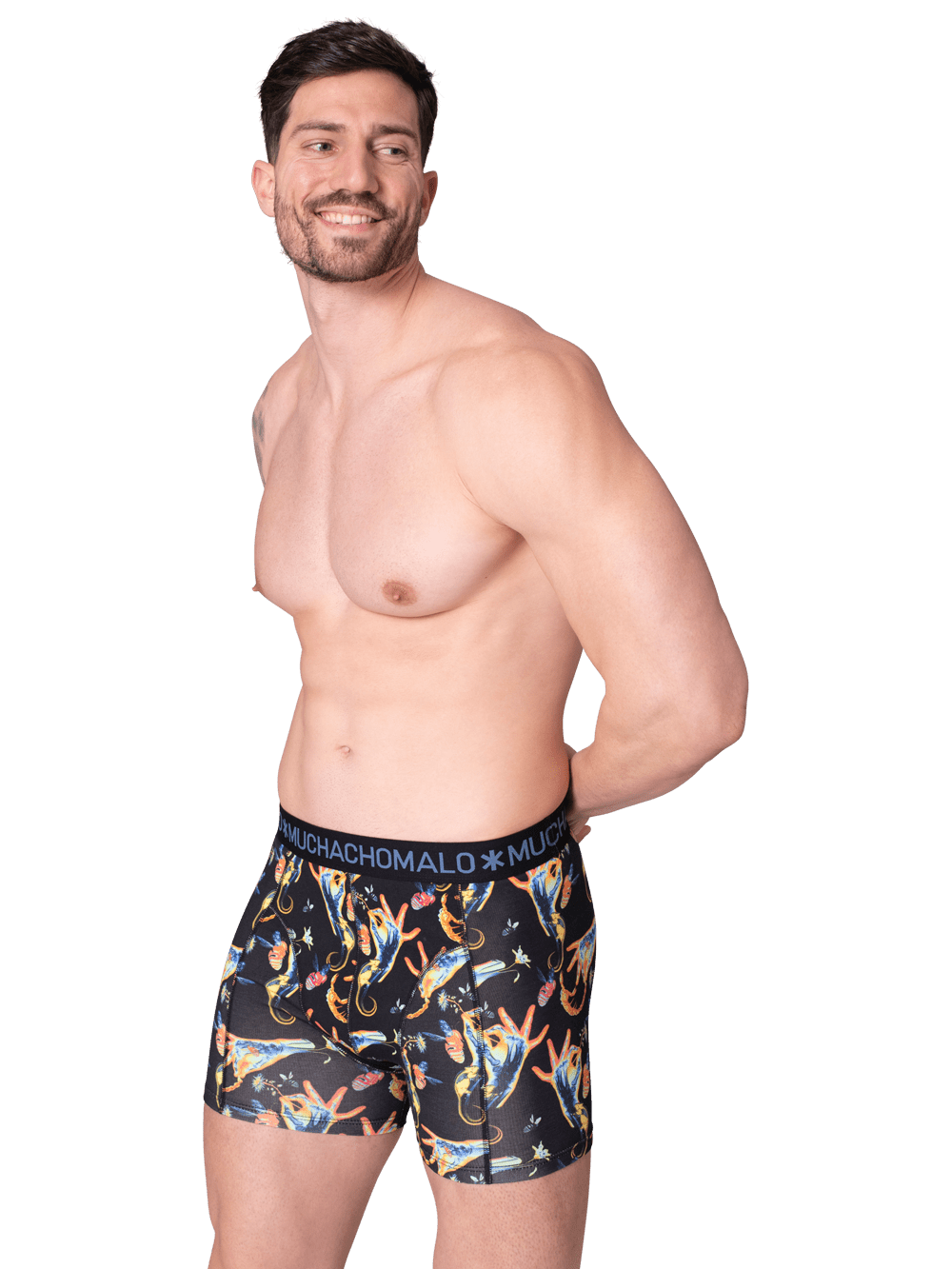 Heren 12-pack Boxershorts Print/Effen