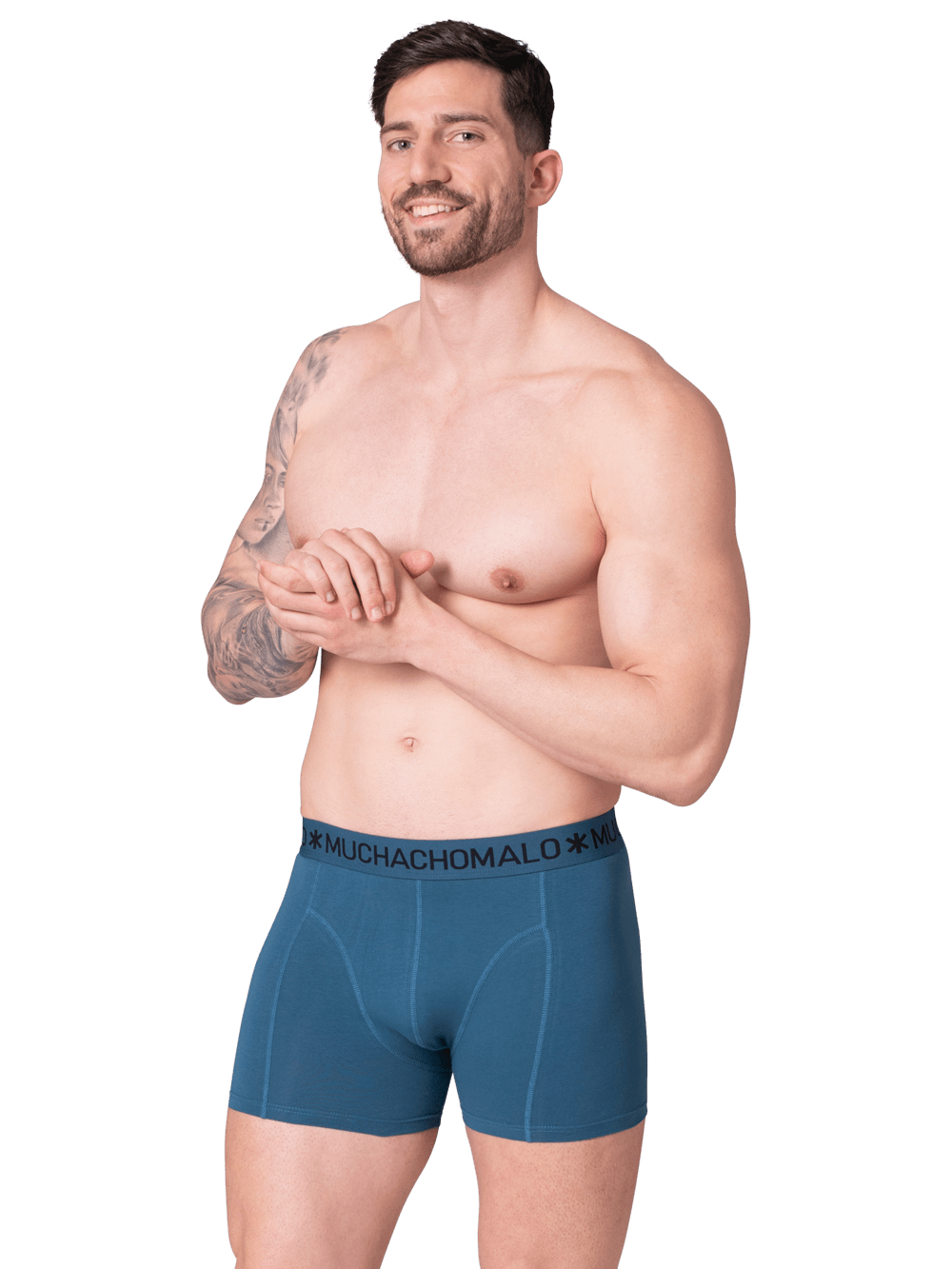 Heren 12-pack Boxershorts Print/Effen