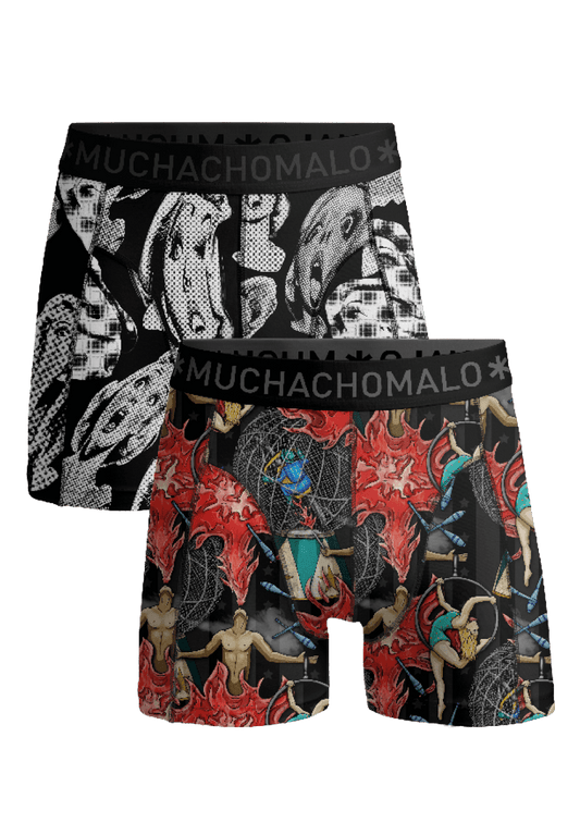 Heren 2-pack Boxershorts Circus