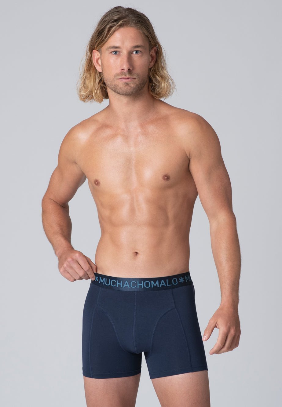 Heren 2-pack Boxershorts Cotton Modal