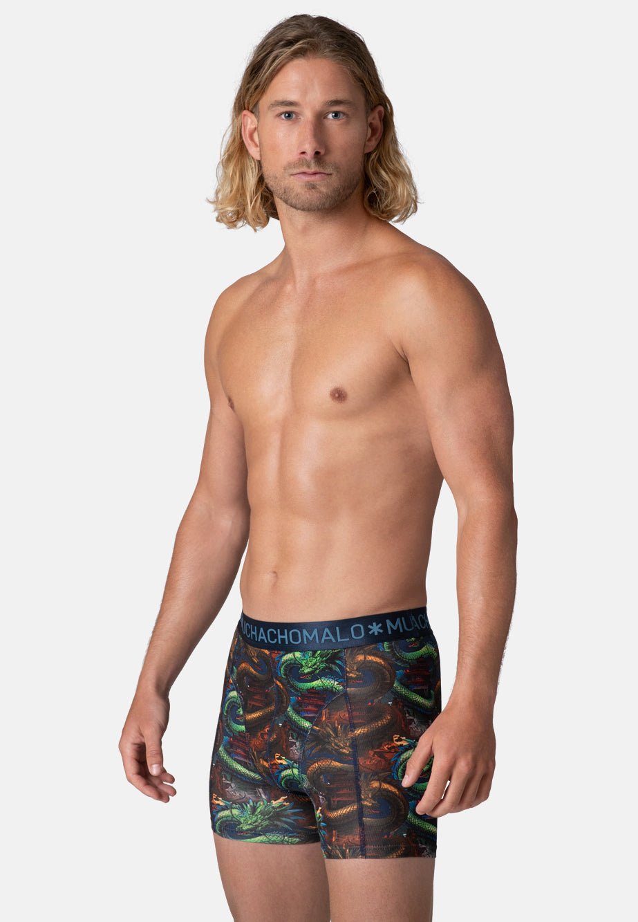 Heren 2-pack Boxershorts Cotton Modal