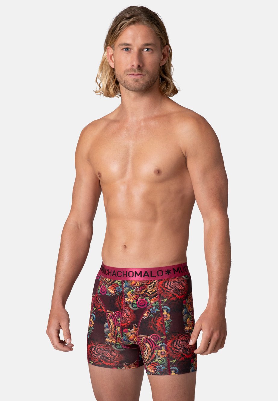 Heren 2-pack Boxershorts Cotton Modal
