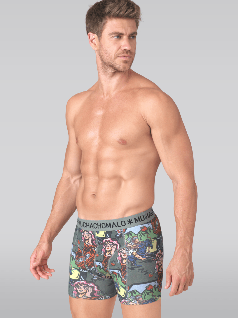 Heren 2-pack Boxershorts Fruit Origin