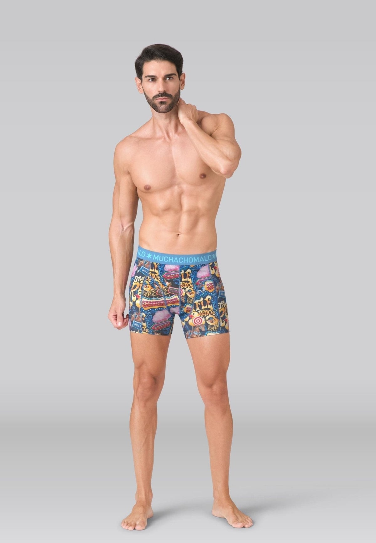 Heren 2-pack Boxershorts Funfair