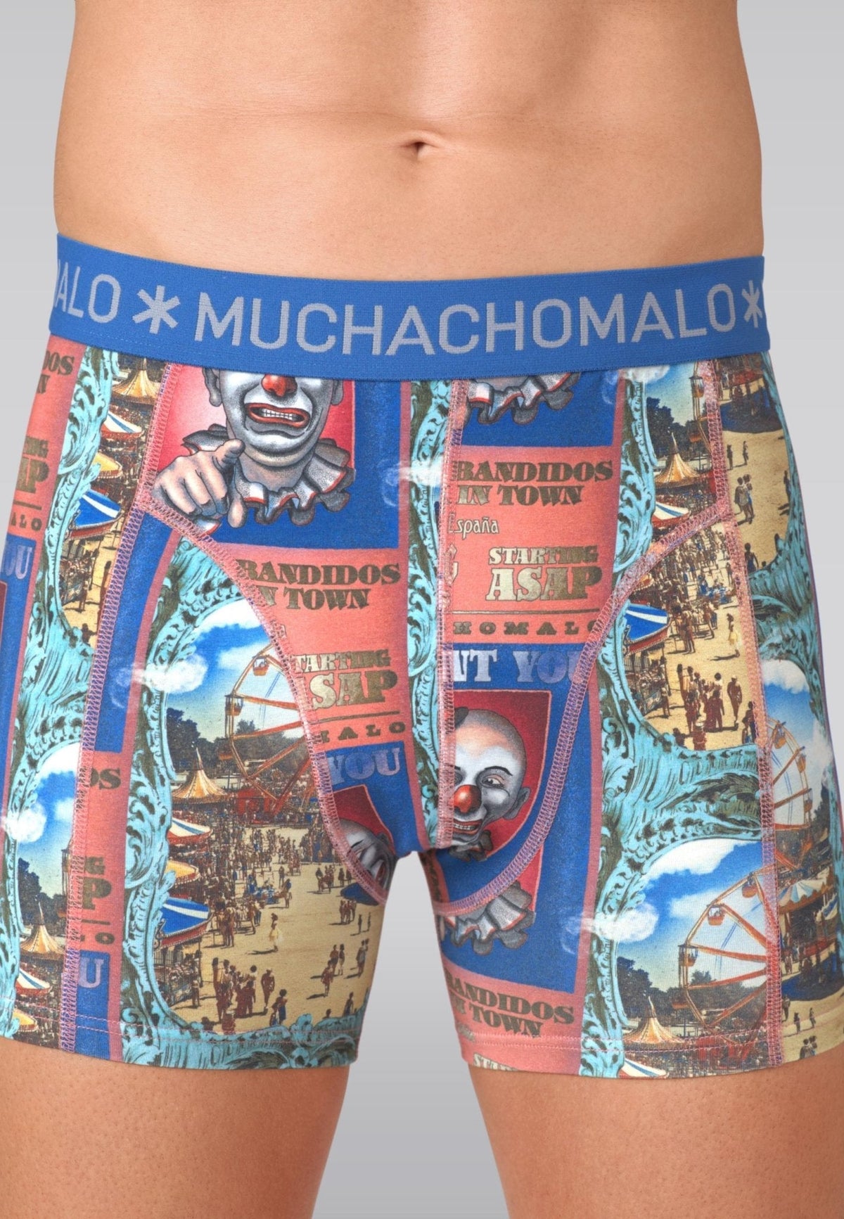 Heren 2-pack Boxershorts Funfair