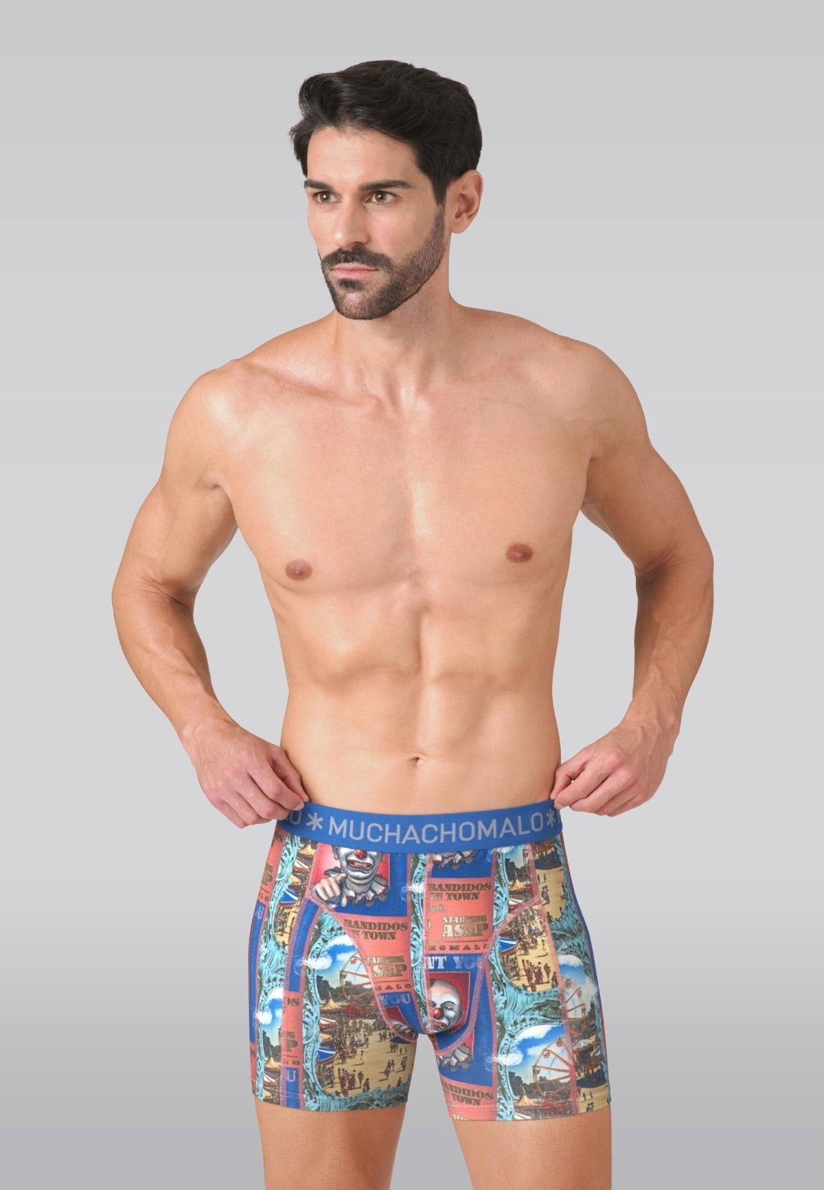Heren 2-pack Boxershorts Funfair