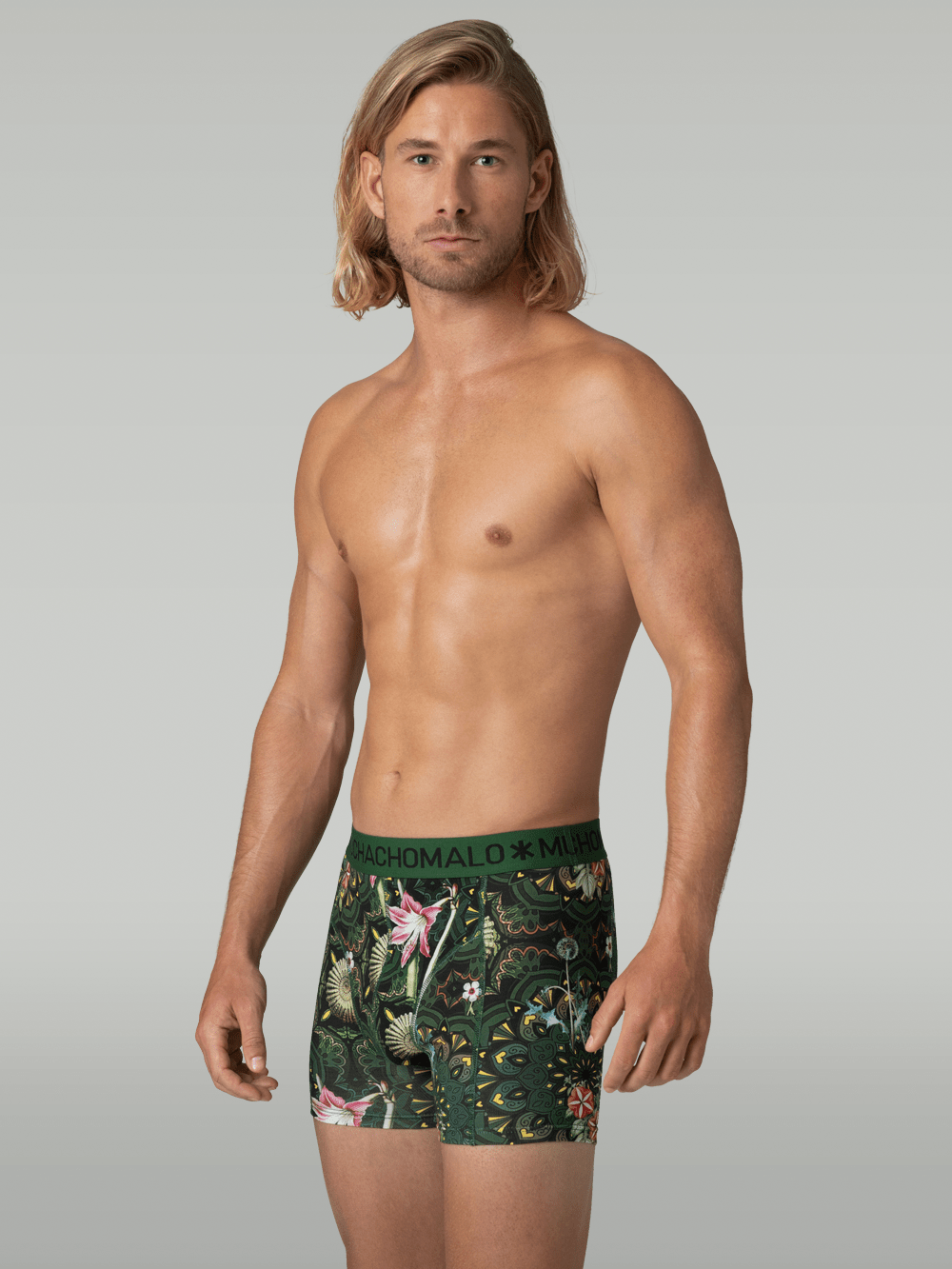 Heren 2-pack Boxershorts Geometric