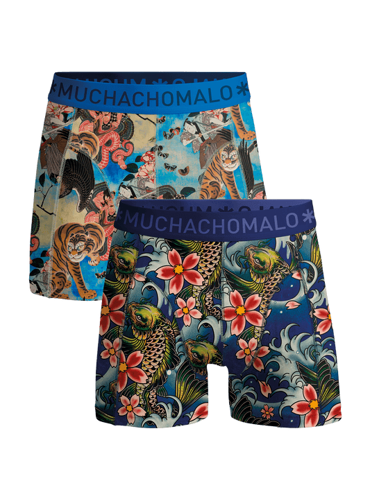 Heren 2-pack Boxershorts Irezumi