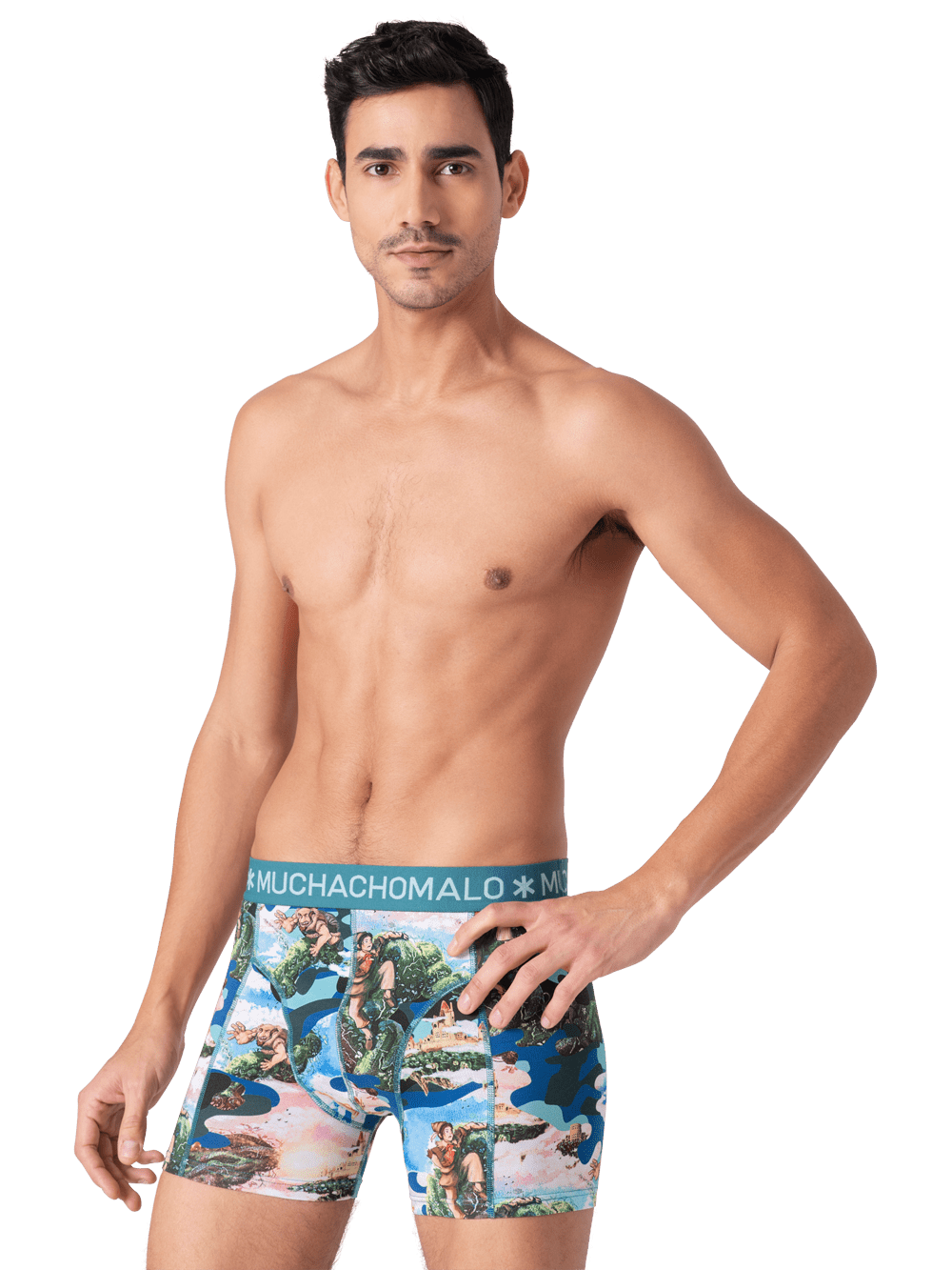 Heren 2-pack Boxershorts Jackbean Alicewonder