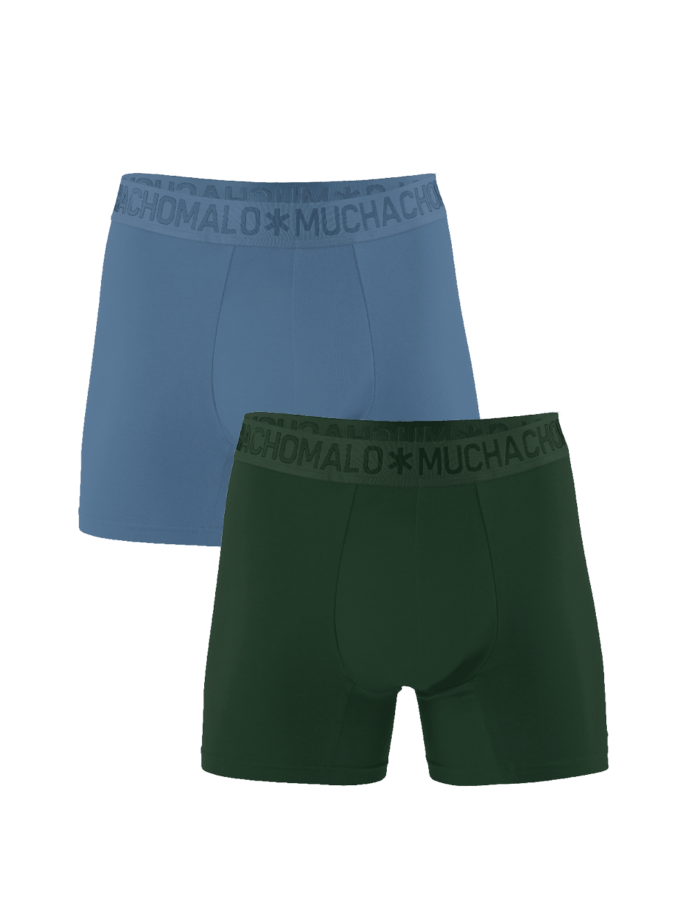 Heren 2-pack Boxershorts Licht Katoen
