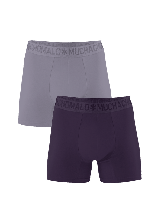 Heren 2-pack Boxershorts Licht Katoen