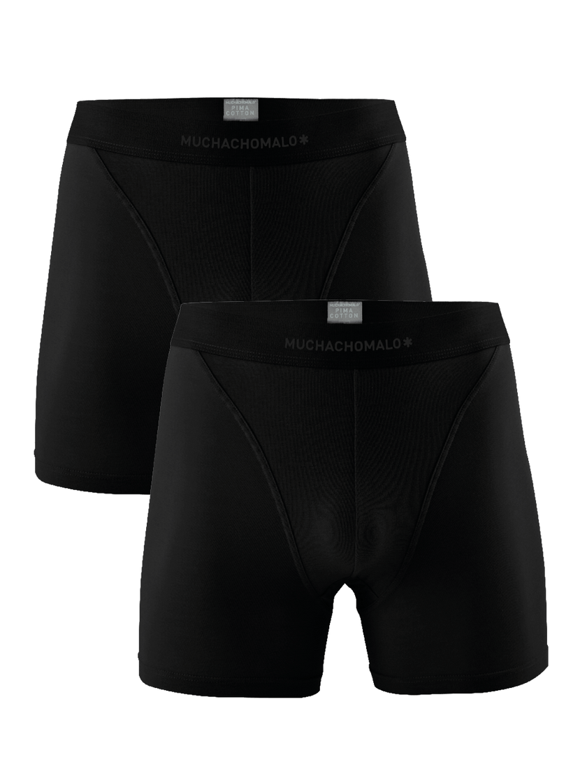 Heren 2-pack Boxershorts Pima Cotton