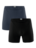 Heren 2-pack Boxershorts Pima Cotton