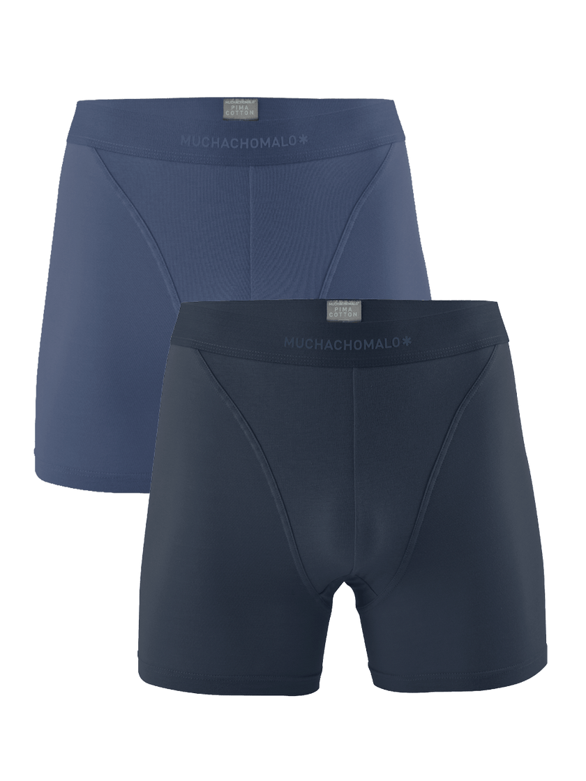 Heren 2-pack Boxershorts Pima Cotton