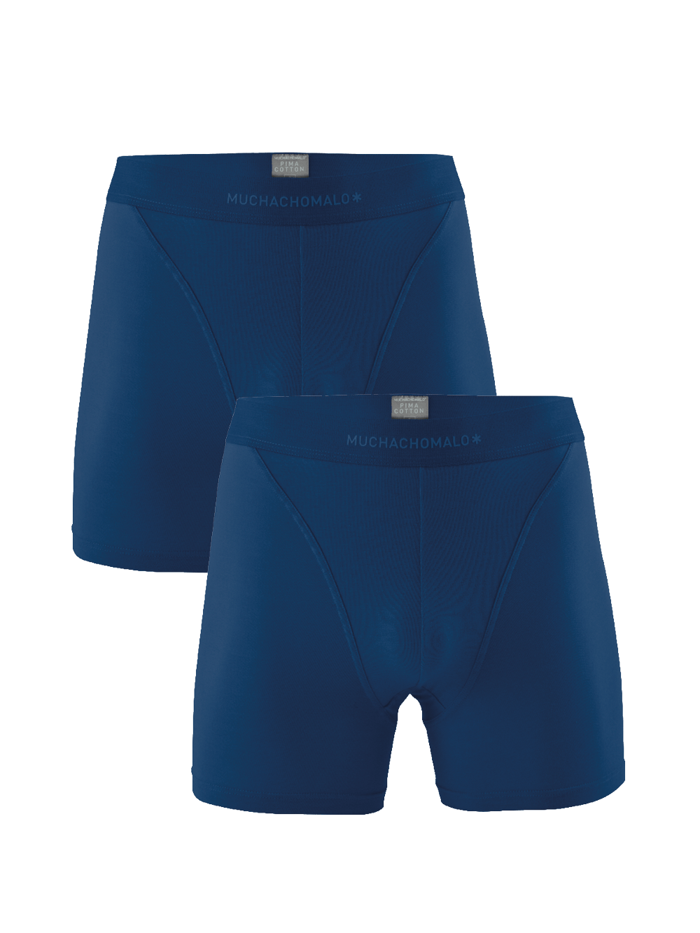 Heren 2-pack Boxershorts Pima Katoen