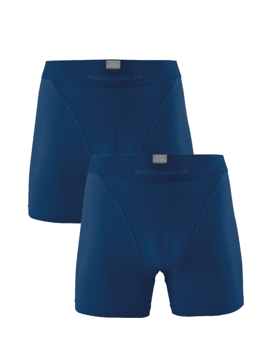 Heren 2-pack Boxershorts Pima Katoen