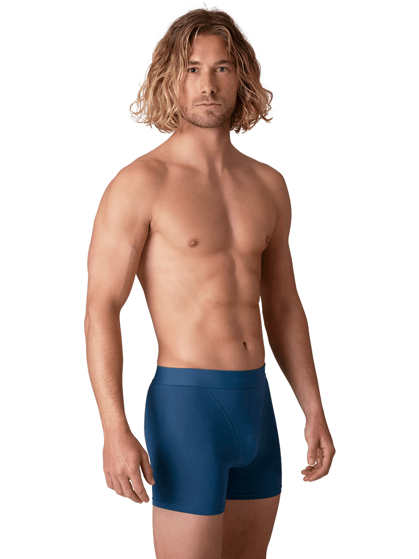 Heren 2-pack Boxershorts Pima Katoen