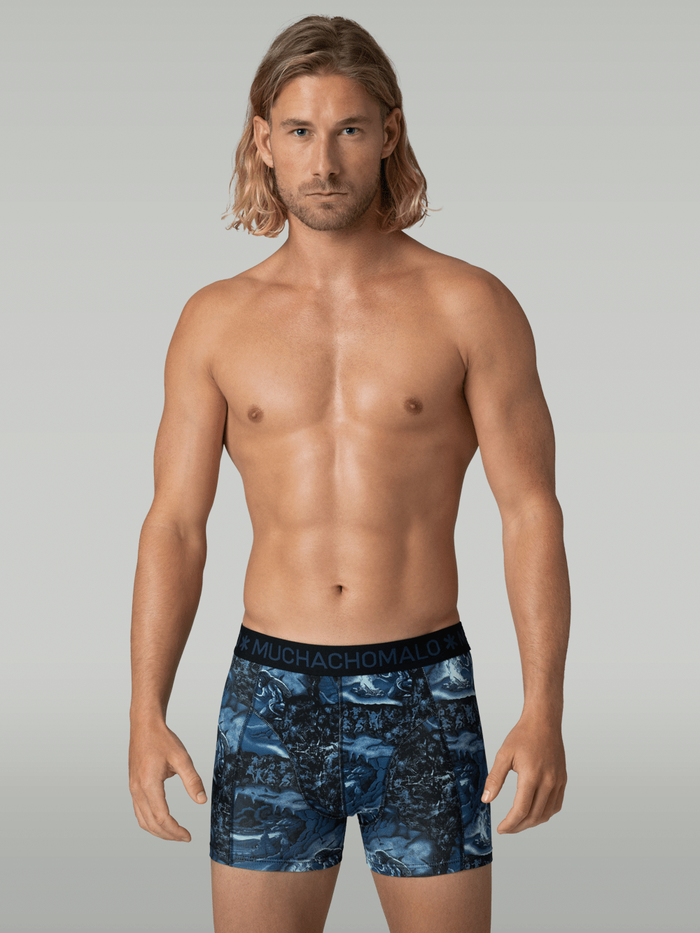 Heren 2-pack Boxershorts Prehistory