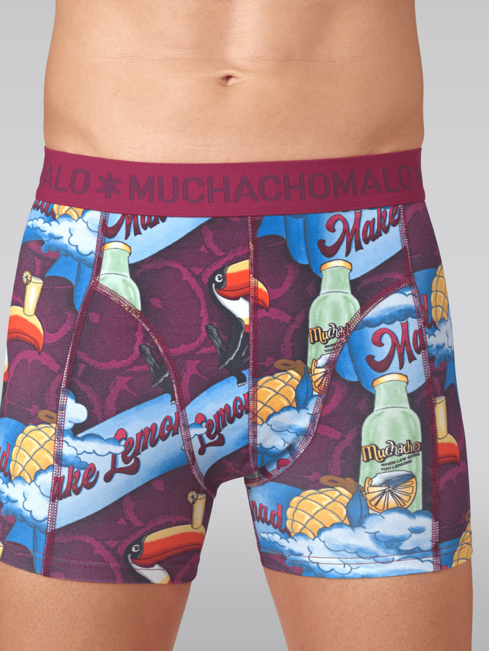 Heren 2-pack Boxershorts Summer Fruit