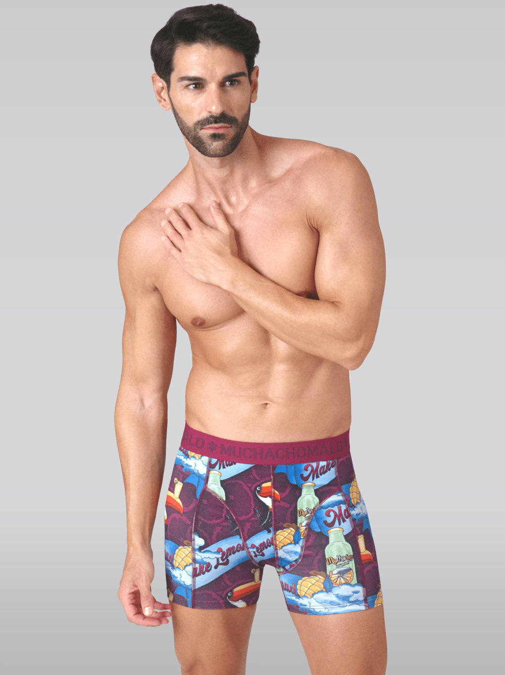 Heren 2-pack Boxershorts Summer Fruit