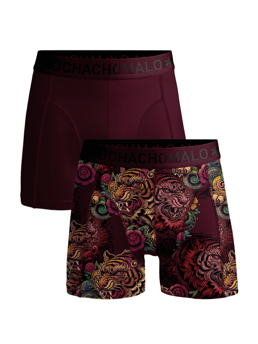 Heren 2-pack Boxershorts Cotton Modal