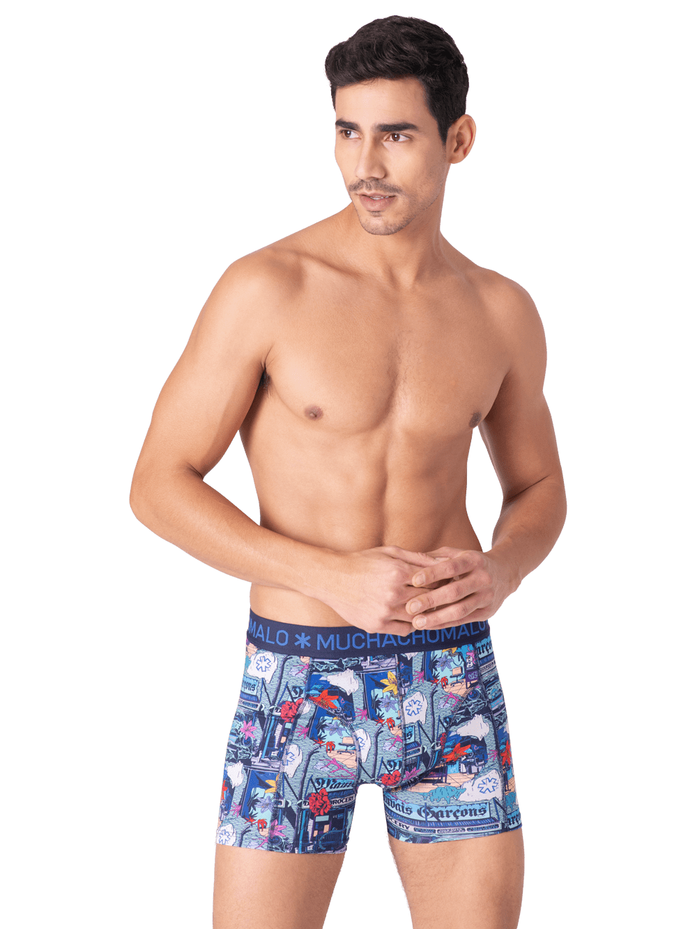 Heren 2-pack Boxershorts Urbex Jungle