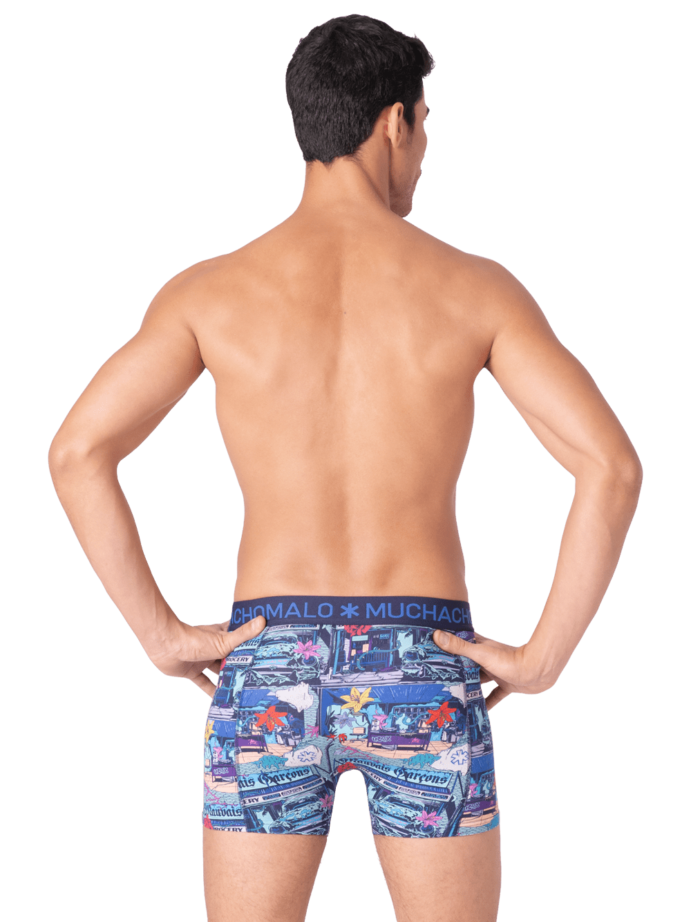 Heren 2-pack Boxershorts Urbex Jungle