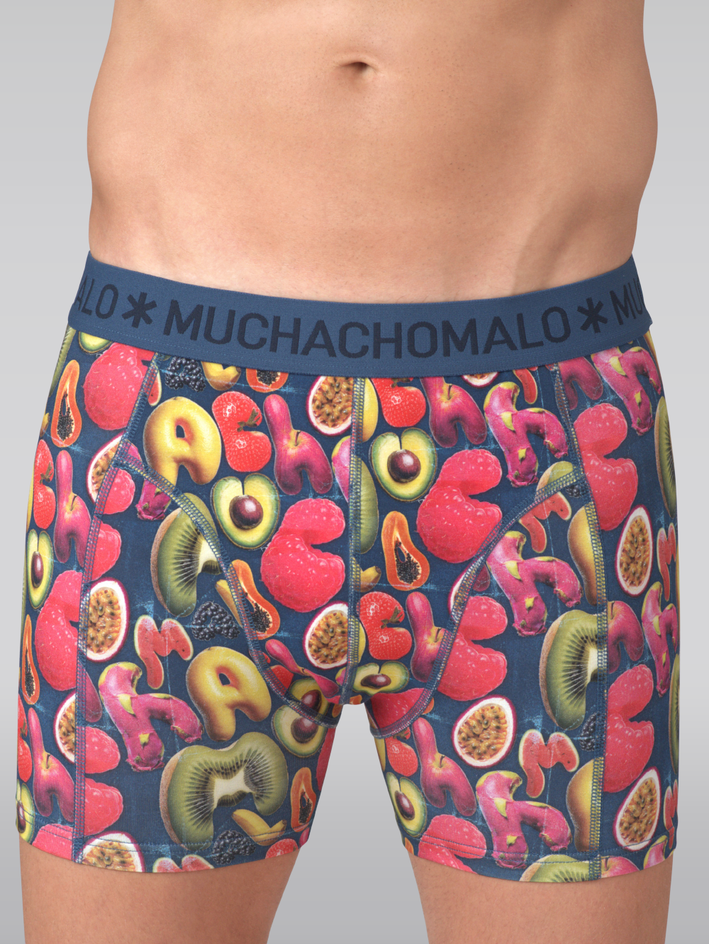 Heren 2-pack Boxershorts Weird Fruit