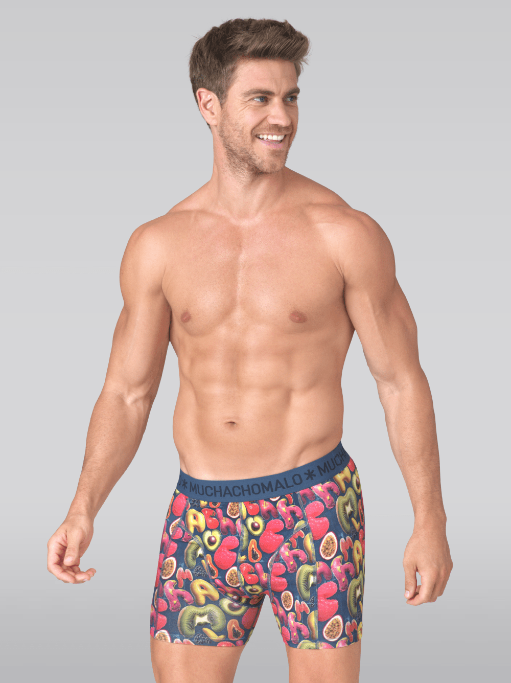 Heren 2-pack Boxershorts Weird Fruit