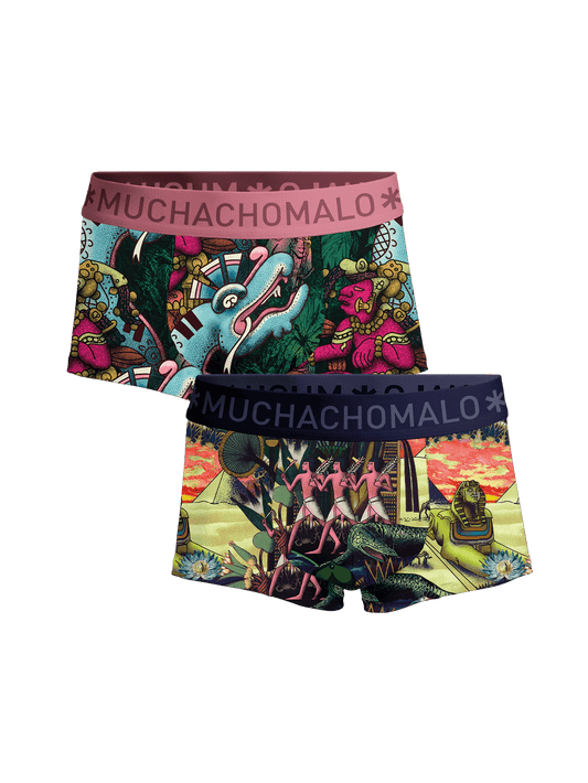 Heren 2-pack Trunks Ancient Civilizations